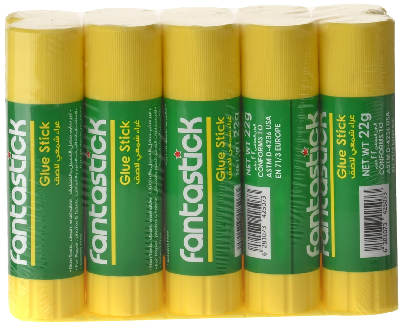 Fantastick Glue Stick 22gms Pkt=10pcs FK-G22S